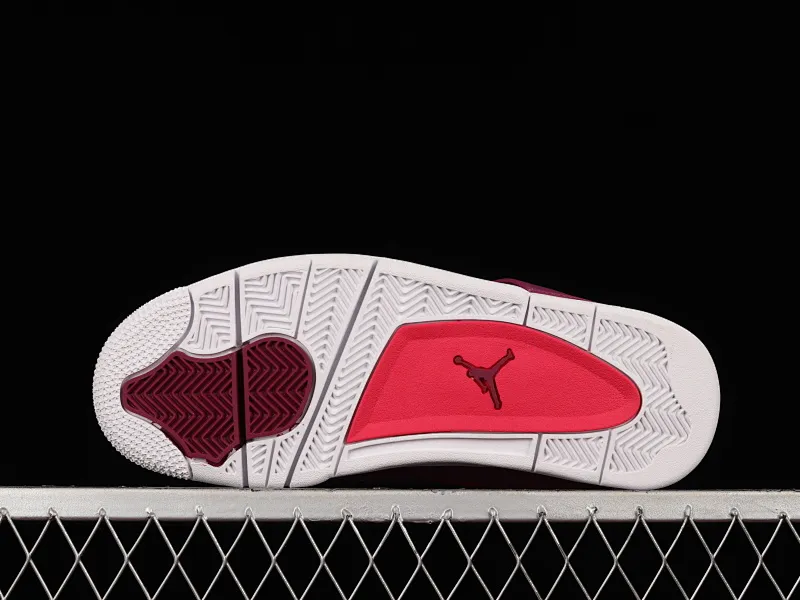 All categories Air Jordan Jordan series basketball shoes Air Jordan 4 Air Jordan 4 Retro AJ4 Joe 4 Purple Rose Sports basketball shoes 487724-561
